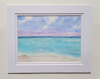 Beach watercolor 4
