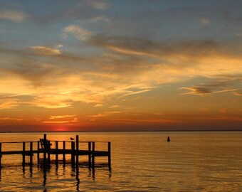 Long Beach Island Bay, Sunset