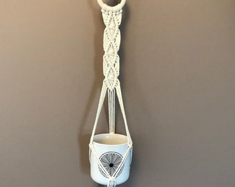 Suspension pour plante en macramé BAMBOU