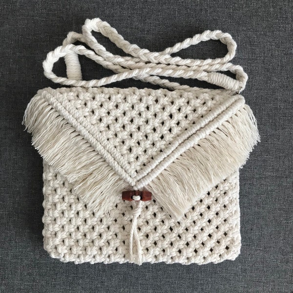 Sac à main en macramé ZOLA