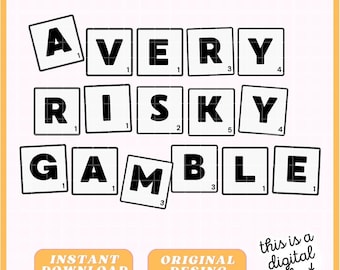 The Inheritance Games Sticker – A Very Risky Gamble – Sofortiger digitaler Download – Booktok Bookish Sticker – Bundle / PNG / JPG / PDF