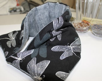 Dragonfly Heating Pad: Flax Seed & Rice Aromatherapy Neck Wrap