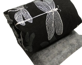 Rice Bag Bridal shower gift. Gift for her Dragonfly bridesmaid gift Heating pad, Heat pack, Microwave neck wrap, rice heating pad