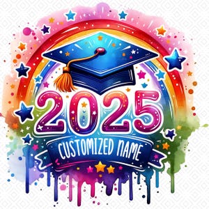 Custom Pre-K Graduation 2025 png Personalized Graduation Kindergarten png Personalized 1st Grade Proud Parent Custom Preschool Graduation