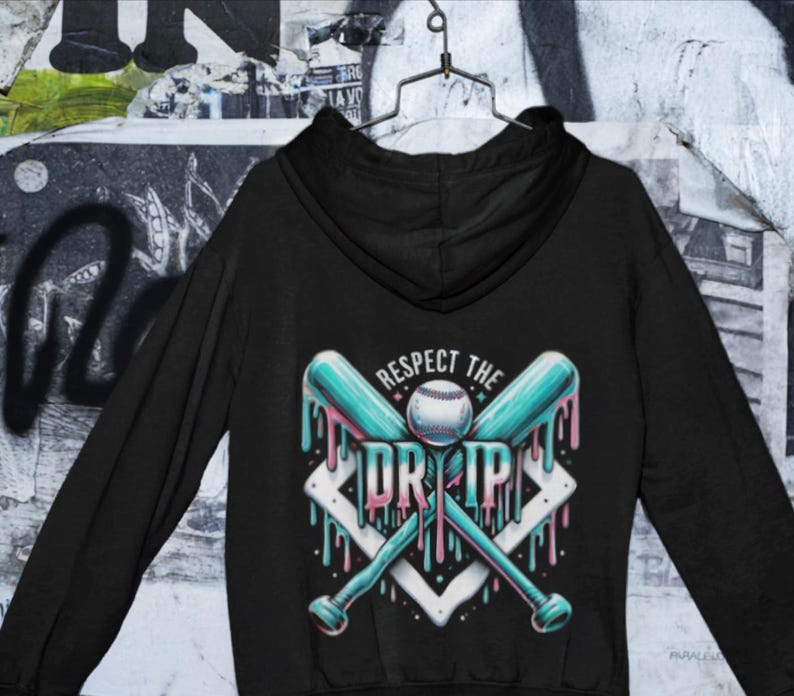 baseball bat drip png, Baseball Shirt ,Baseball Mom, Sublimation, Ice Cream Drip, Baseball game day, Team colors, Digital Download image 5