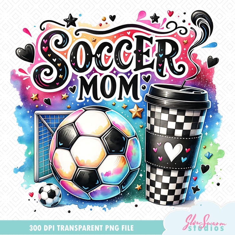 Karierte Fußball-Mama PNG, Fußball-Mama PNG, Retro Fußball-Shirt-Design, Fußball-Saison png, Fußballspiel-Shirt png, Schachbrett Fußball Digital Bild 2