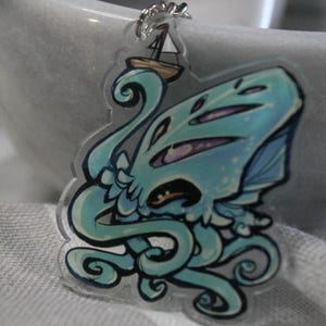 Kraken Clear DoubleSided Charm