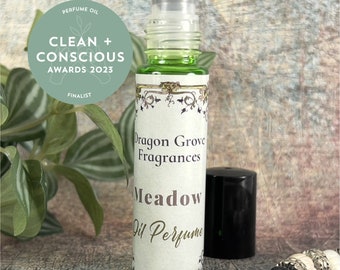 Oil Perfume 'Meadow'  |  Vegan  |  Organic  |  Natural  |  Handmade  |  Gift