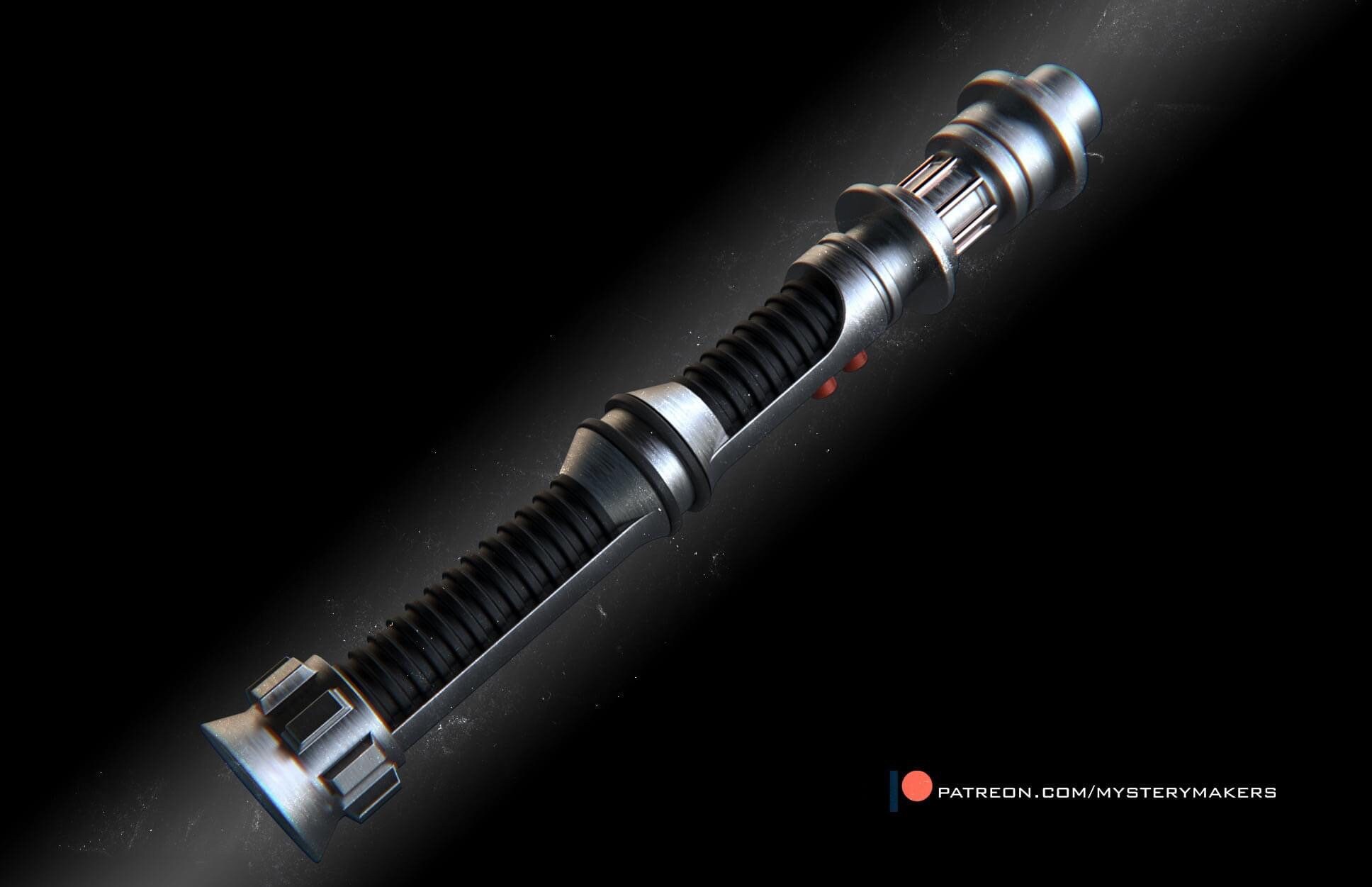 Kyle Katarn Lightsaber Etsy