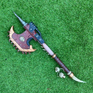 Chain Axe for corrupt 40k cosplay