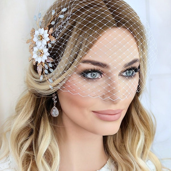 Black Birdcage Veil Etsy