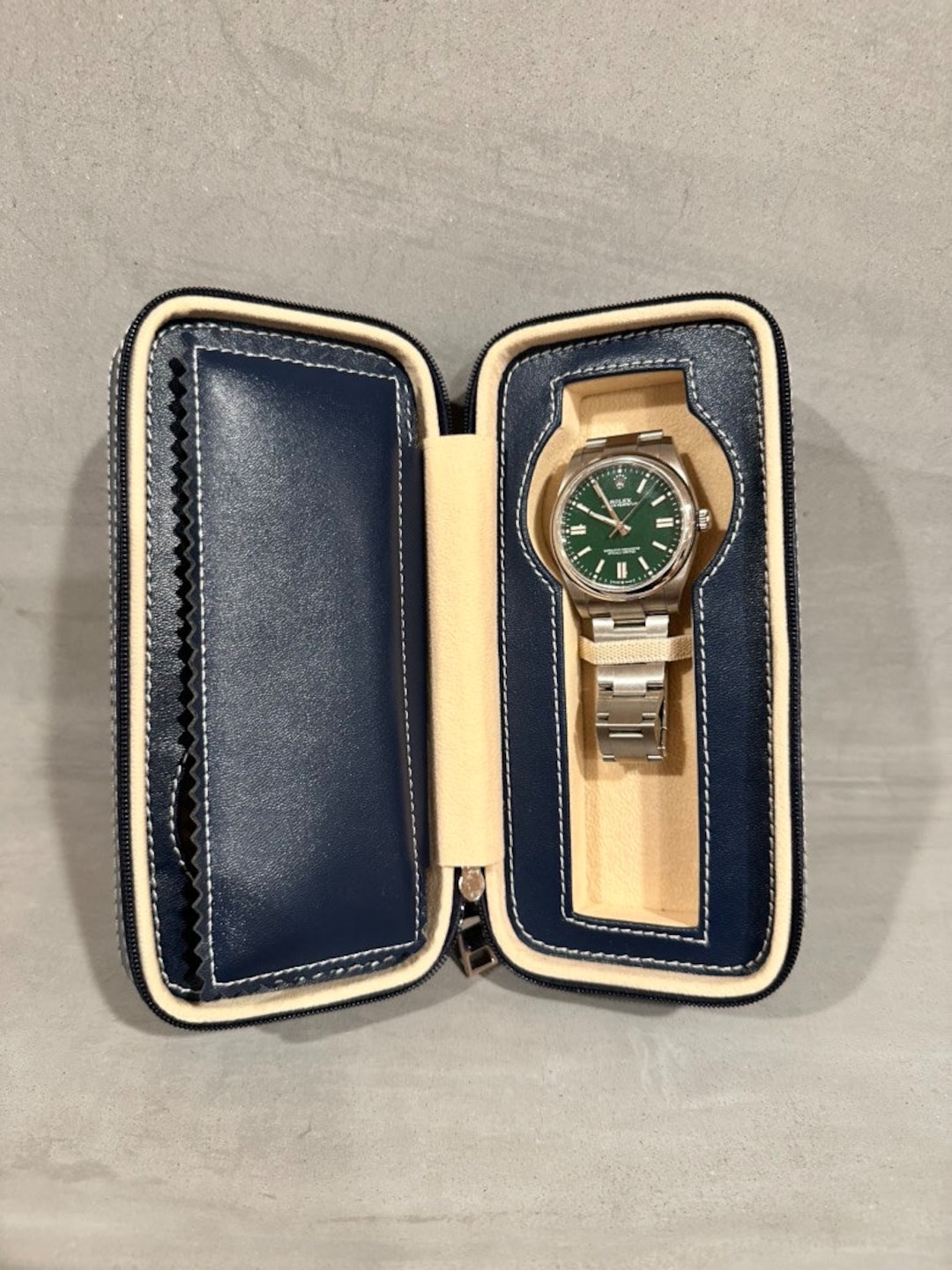 Personalized Leather Watch Case, Watch Storage, Custom Travel Case ...