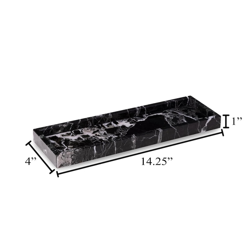 Personalized Handcrafted Genuine Marble Bath Tray, Vanity Tray, Jewelry Valet, Bathroom Accessory, Marble Tray, Housewarming Gift, Tableware bild 9