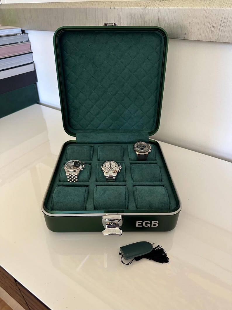 Custom Personalized Metal Watch Case, Rimowa Style Watch Case, Gift for ...