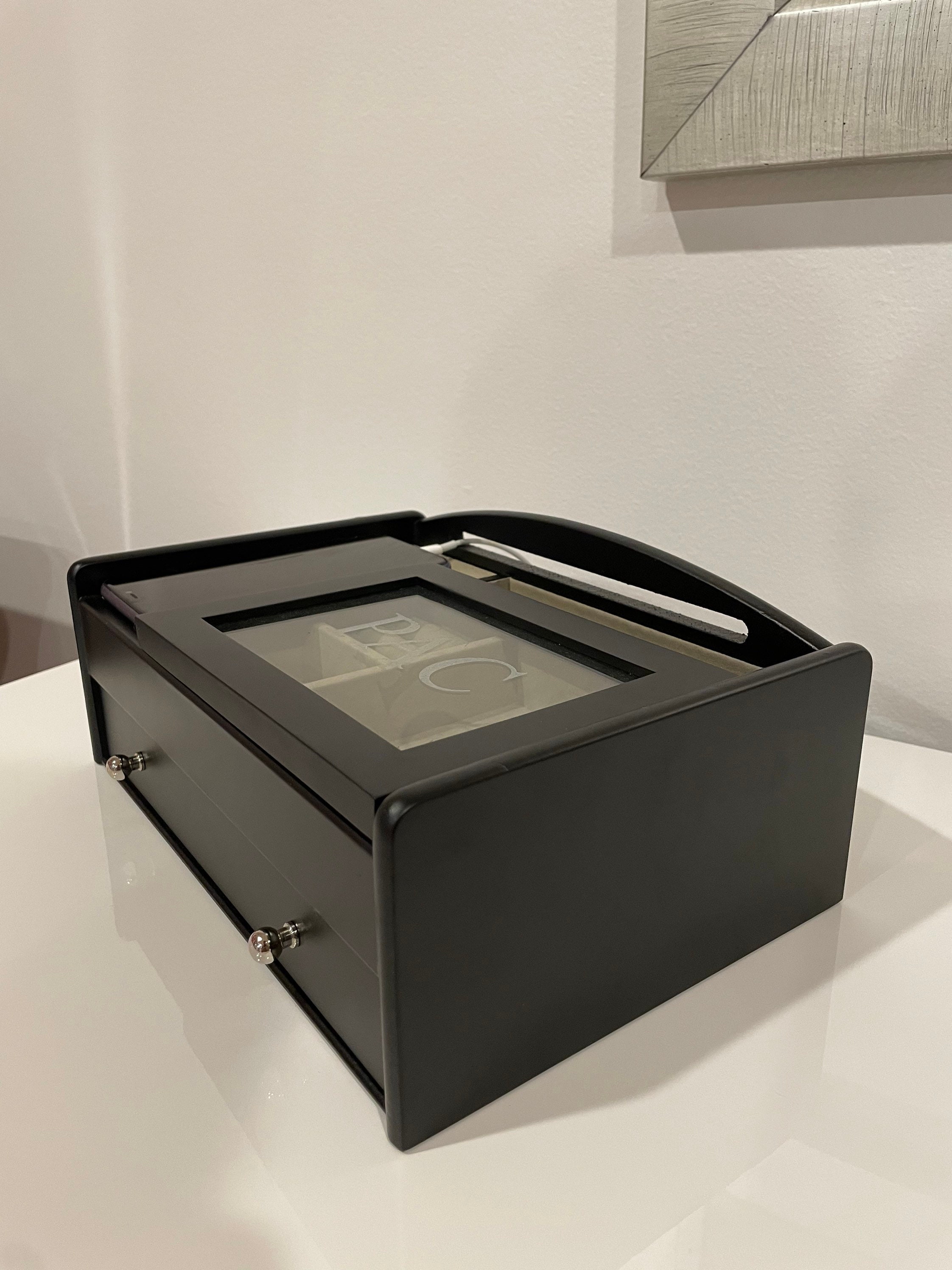 Personalized Bedside Valet Tray for Tablet and Phone Etsy