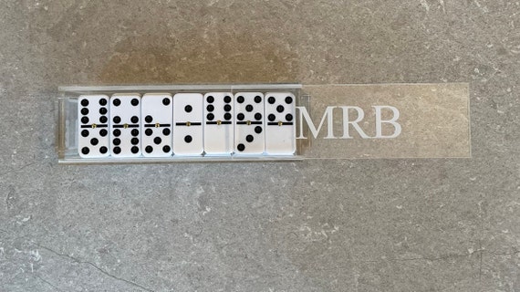 Jeu De Dominos De Luxe Gross Meister En Pierre Acrylique, 2023, Neuf