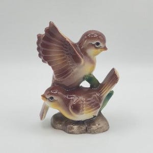 Vintage Norcrest Bird Figurines - Etsy