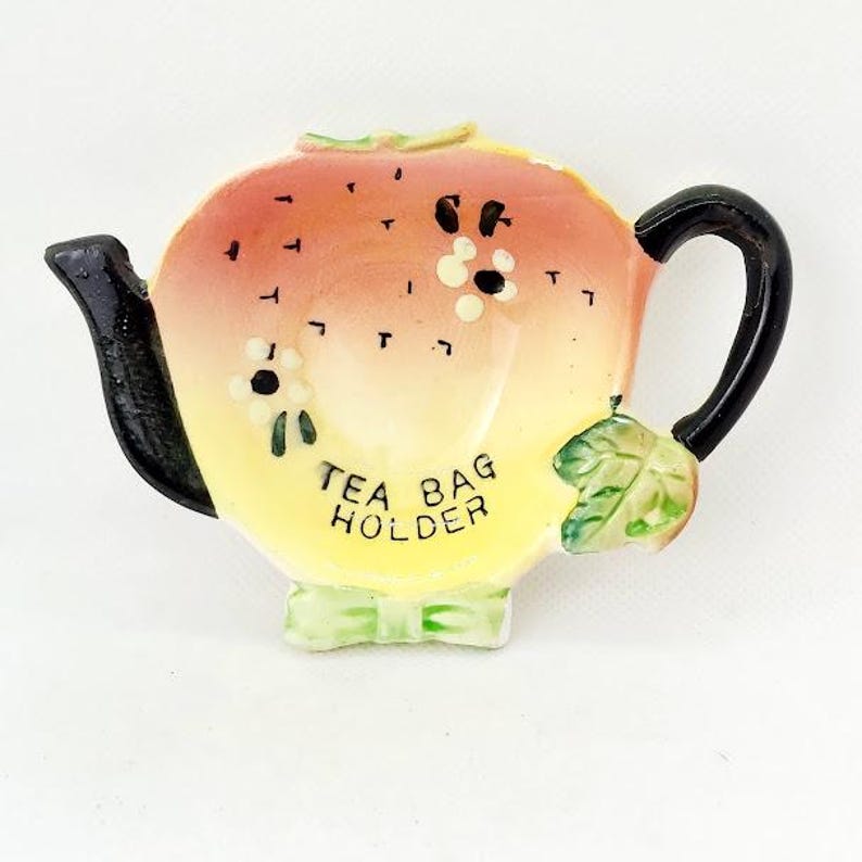Vintage Made in Japan Anthropomorphic i Will Hold the Tea Bag