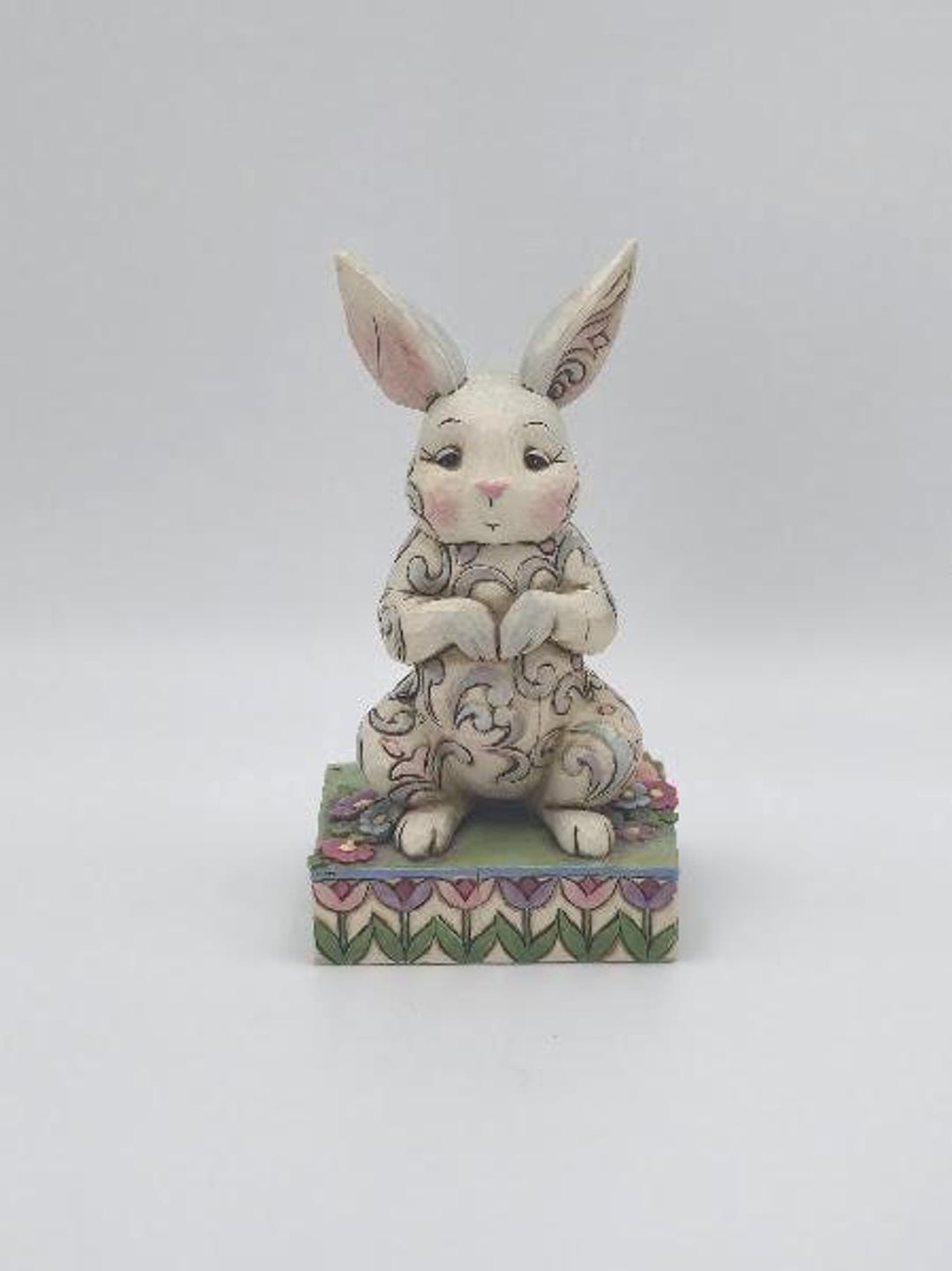 Vintage Retired Jim Shore Heartwood Creek Cute and Cuddly 2007 Easter ...