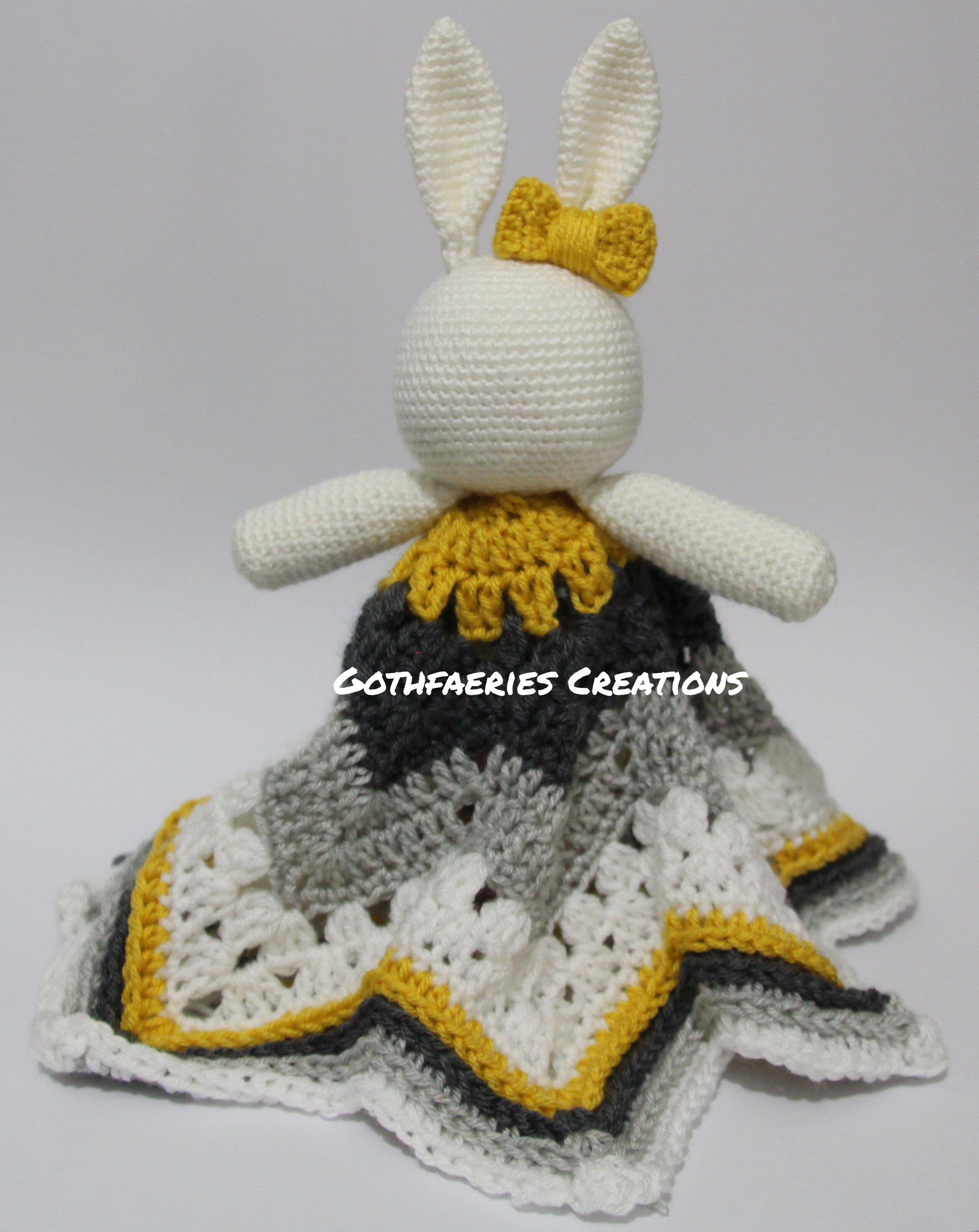 Bunny Lovey Crochet Pattern PDF Download - Etsy