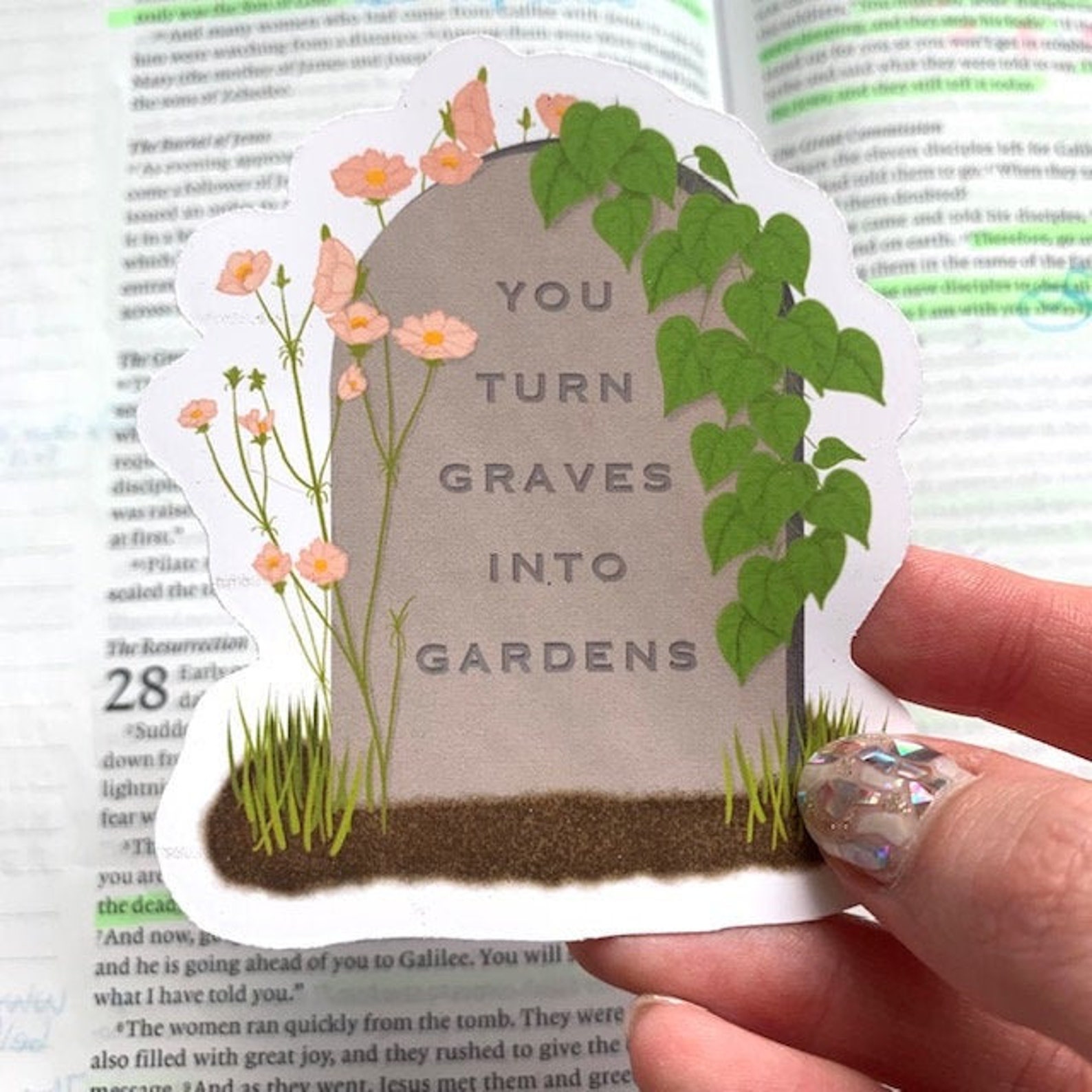 Graves to Gardens Vinyl Sticker Etsy