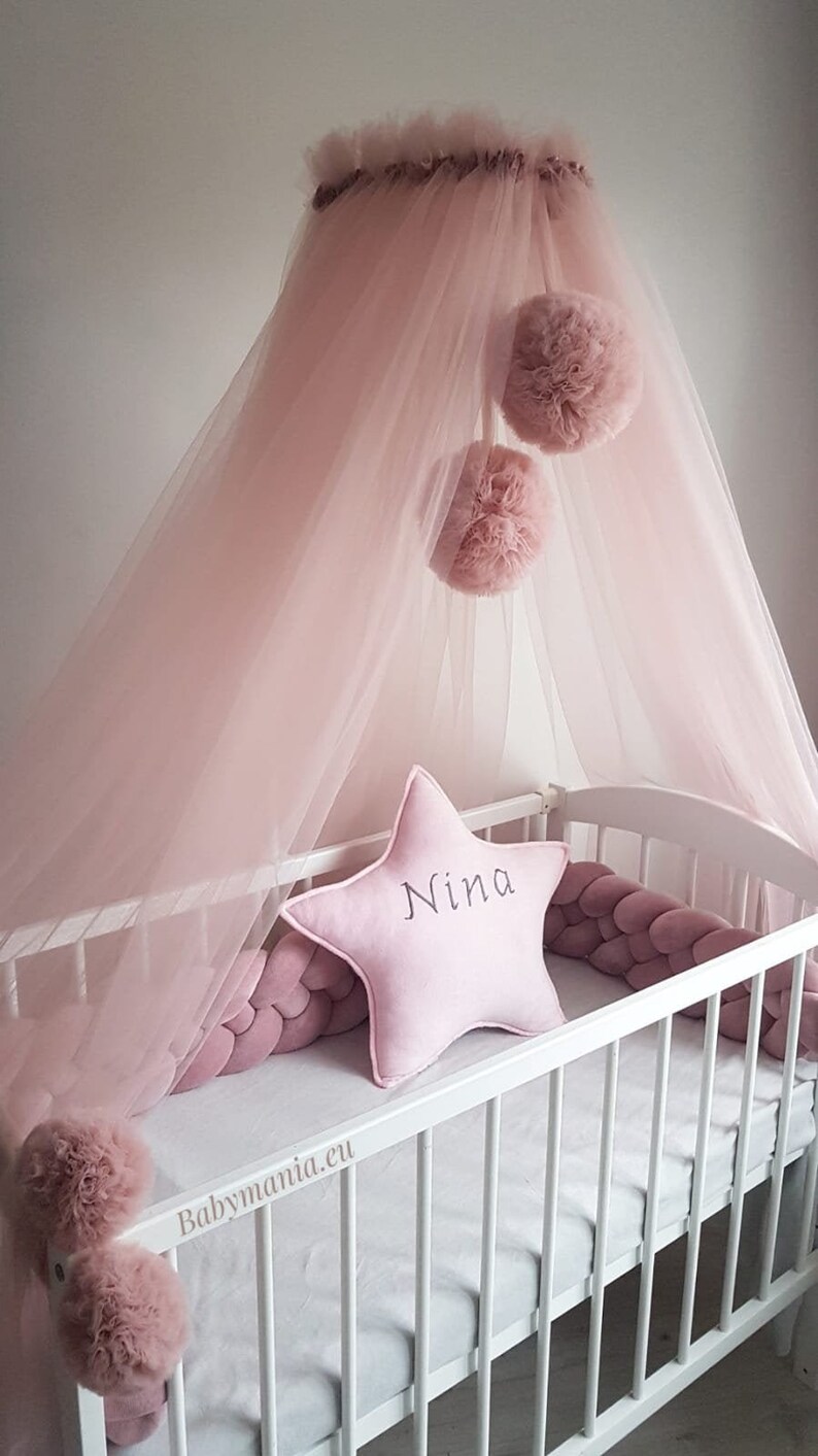Canopy Curtain for Cot Cot or Double Bed Etsy