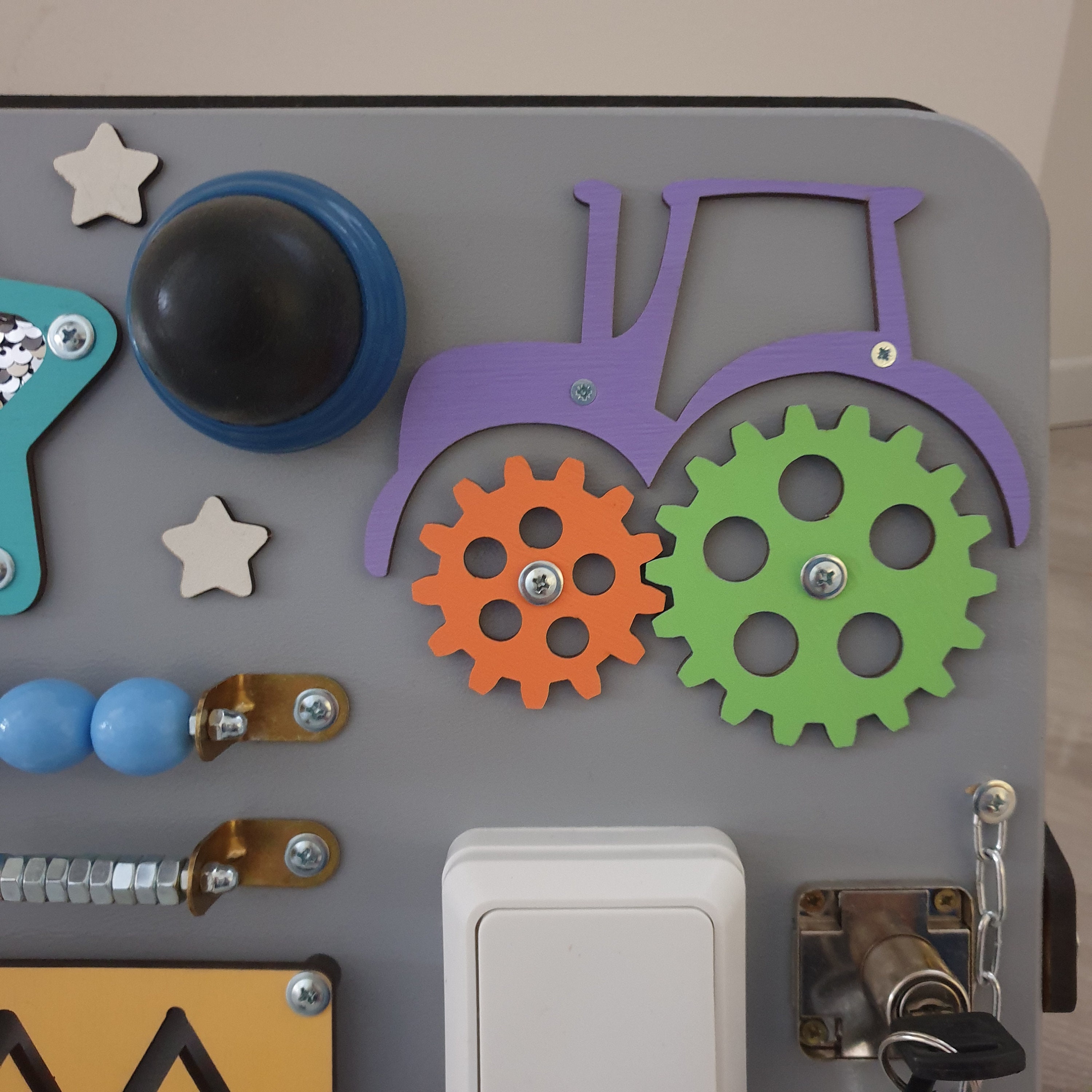 Tableau D'activité Sensoriel Double En Silicone – 11 Bâtonnets Colorés, Anti-stress, Pour TDAH Et Autisme