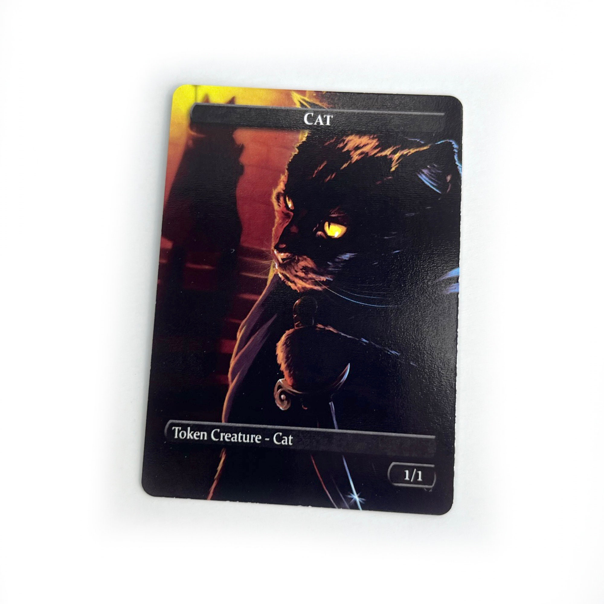MTG Cat Tokens - Pack of 10 | 1/1 Cat Tokens | Custom Cat MTG Cat Tokens - Pack of 10 | 1/1 Cat Tokens | Custom Cat