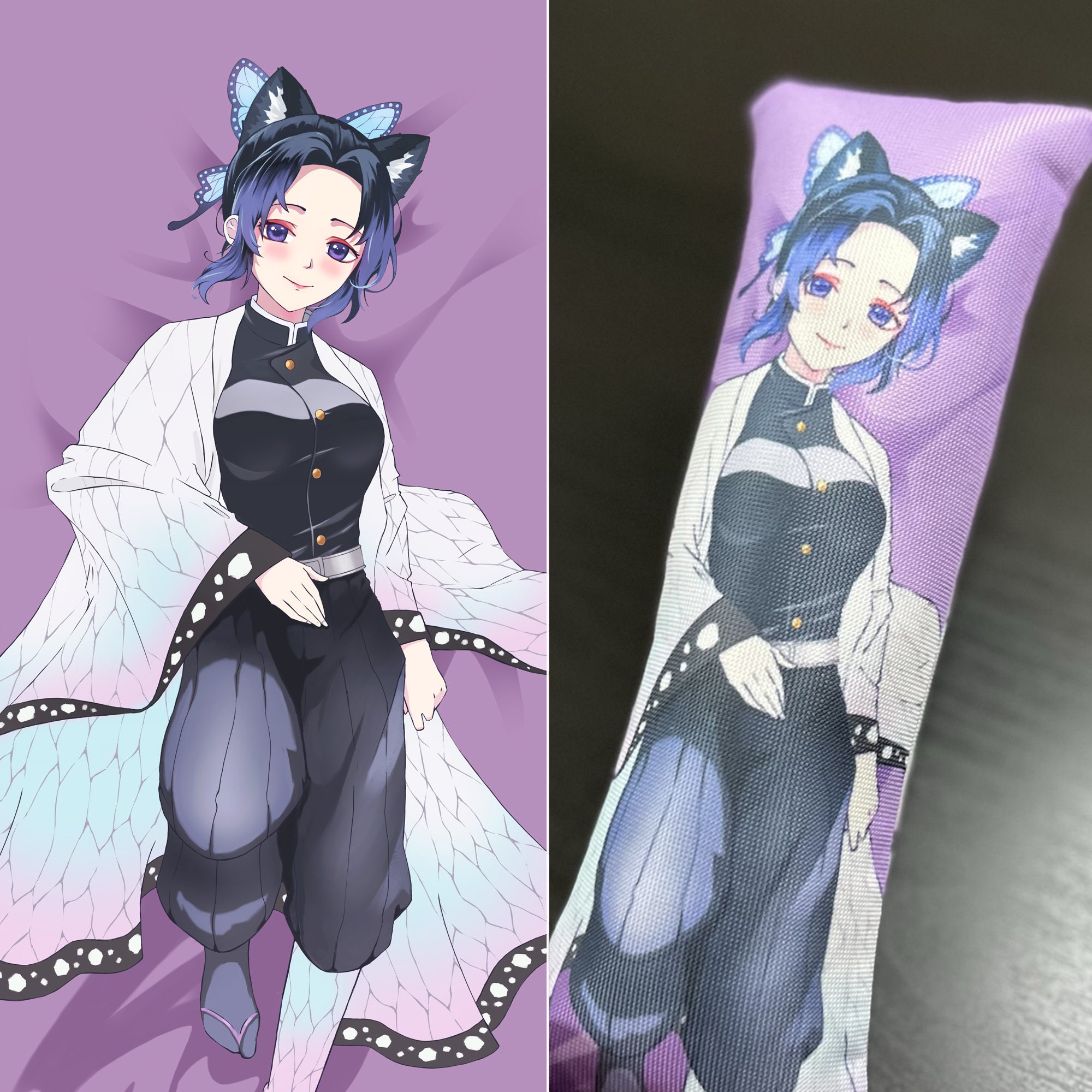Catnip Dakimakura Anime Body Pillow for Cats Handmade Etsy Canada
