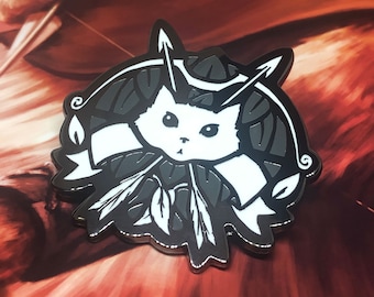 DnD Klasse Katten Hard Emaille Pinnen | DnD Pin | DnD Cat Pin | Dungeons and Dragons Pins | Dungeons &Dragons Klasse Pins