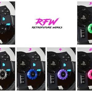 Logitech G29 and G923 Rotary Selector Knob Cover