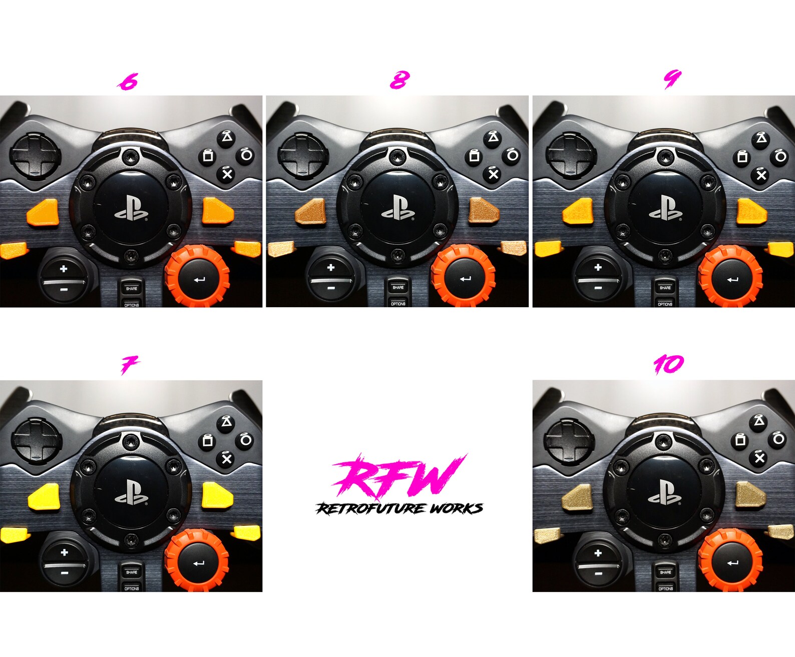 Logitech G29 / G920 / G923 Steering Wheel Replacement Buttons Etsy