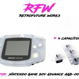 Kit de condensateurs Panasonic AGB-001 / CMS pour Nintendo Gameboy Advance GBA - Récapitulatif des réparations