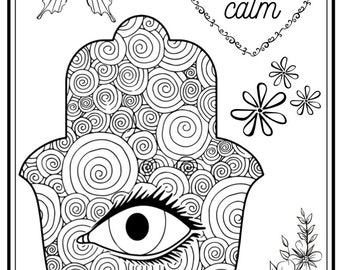 Positive affirmation coloring book | Meditate on a different affirmation while you color | Amazing for adults & children alike | Positivity
