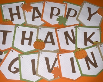 Party Decorations, Thanksgiving Banner, Thanksgiving, Thanksgiving Party Decorations, Thanksgiving Decor