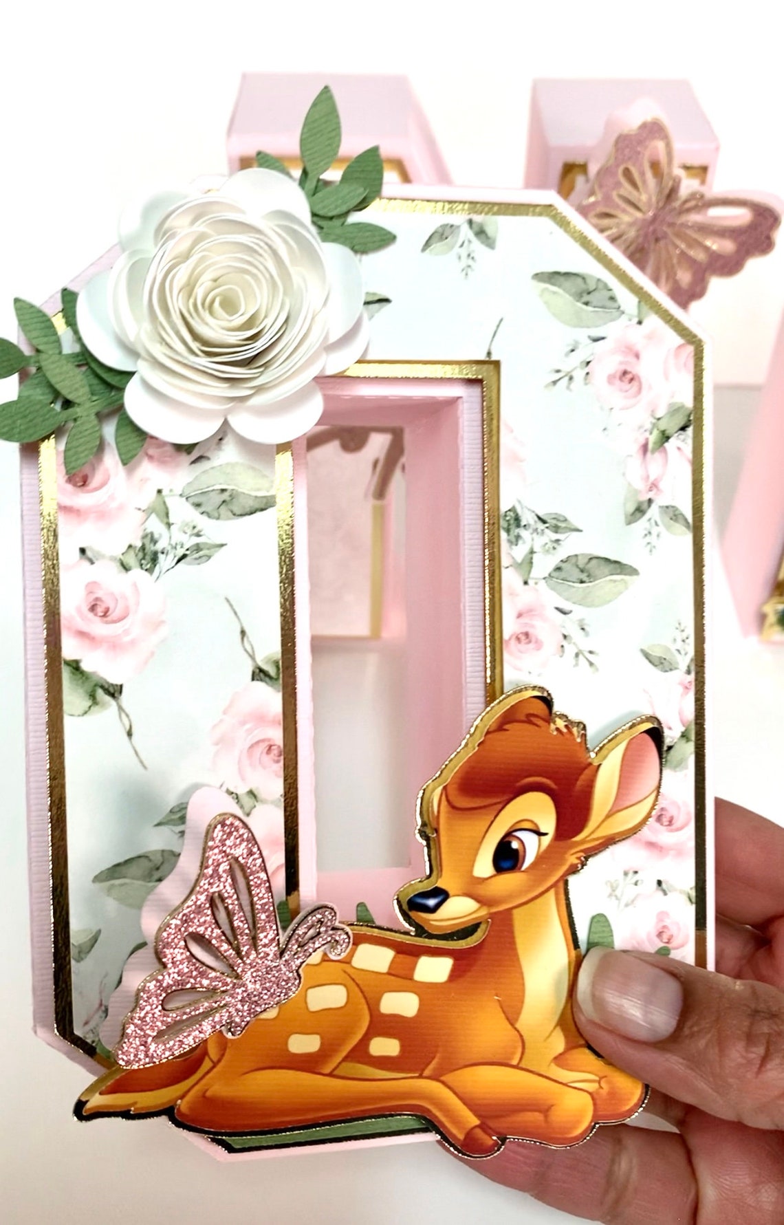 Bambi Party Decorations Bambi 3D Letters Bambi Party - Etsy