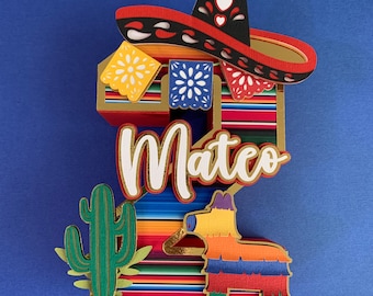 Carta Fiesta 3D, Decoraciones de Fiesta Fiesta, Decoraciones de Fiesta, Decoraciones Fiesta, Fiesta Fiesta, Hora de Fiesta, Fiesta Cinco de Mayo