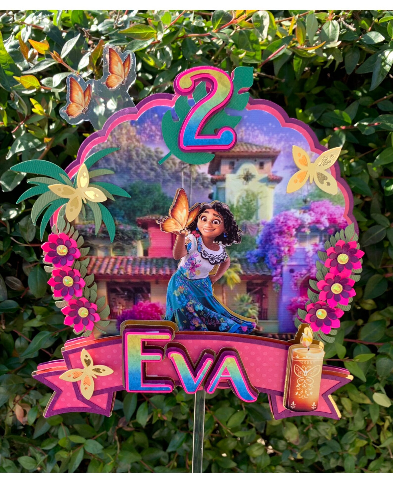 Encanto Cake Topper Encanto Party Decor Party Decorations Etsy