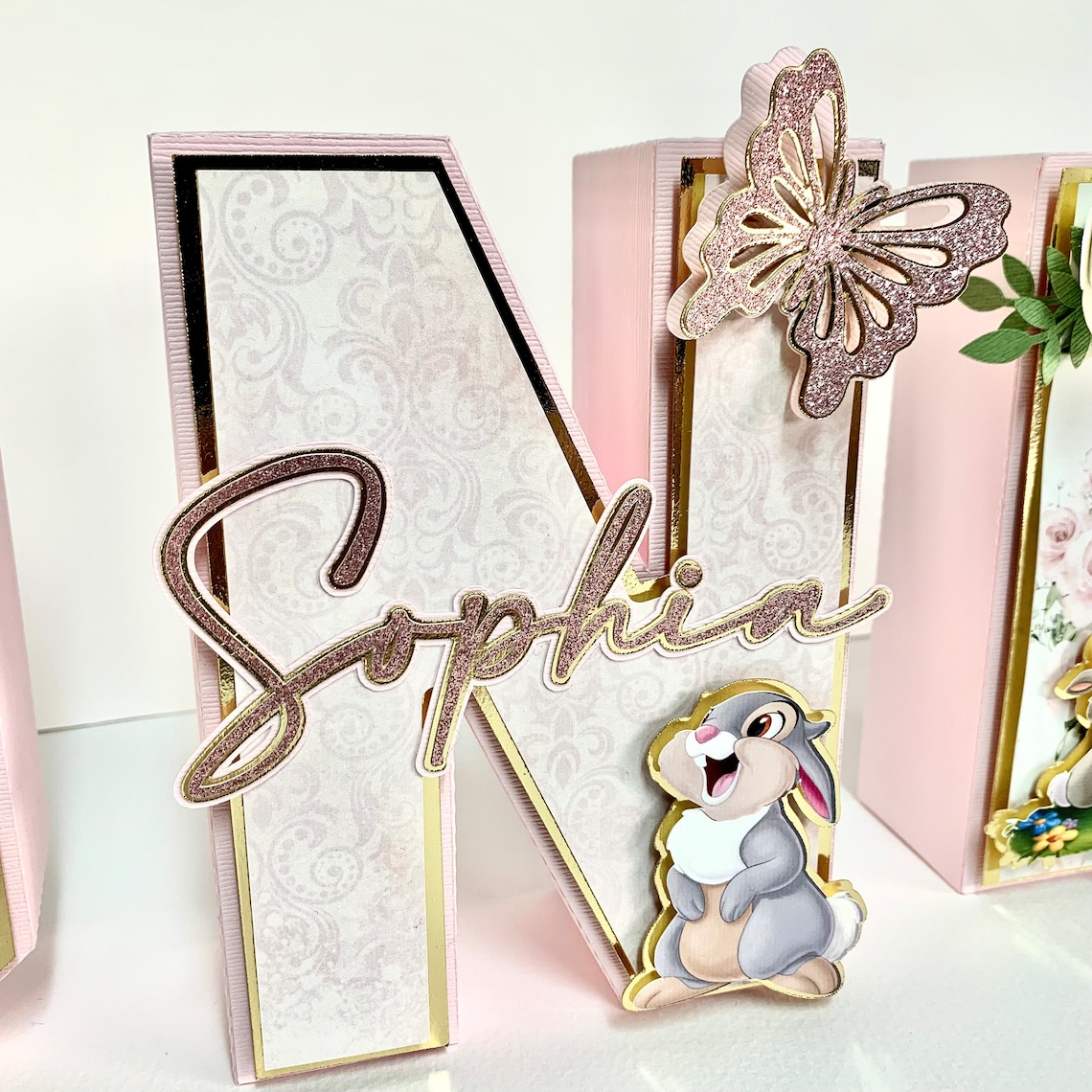 Bambi Party Decorations Bambi 3D Letters Bambi Party - Etsy