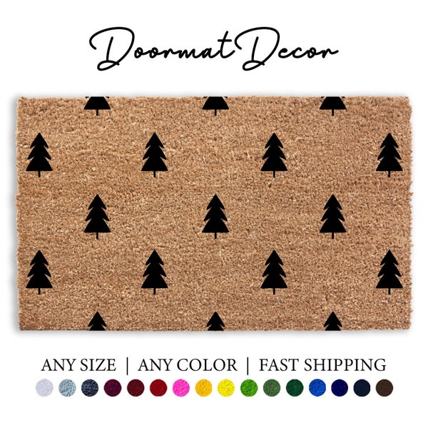 Christmas Tree Outdoor Rug Etsy