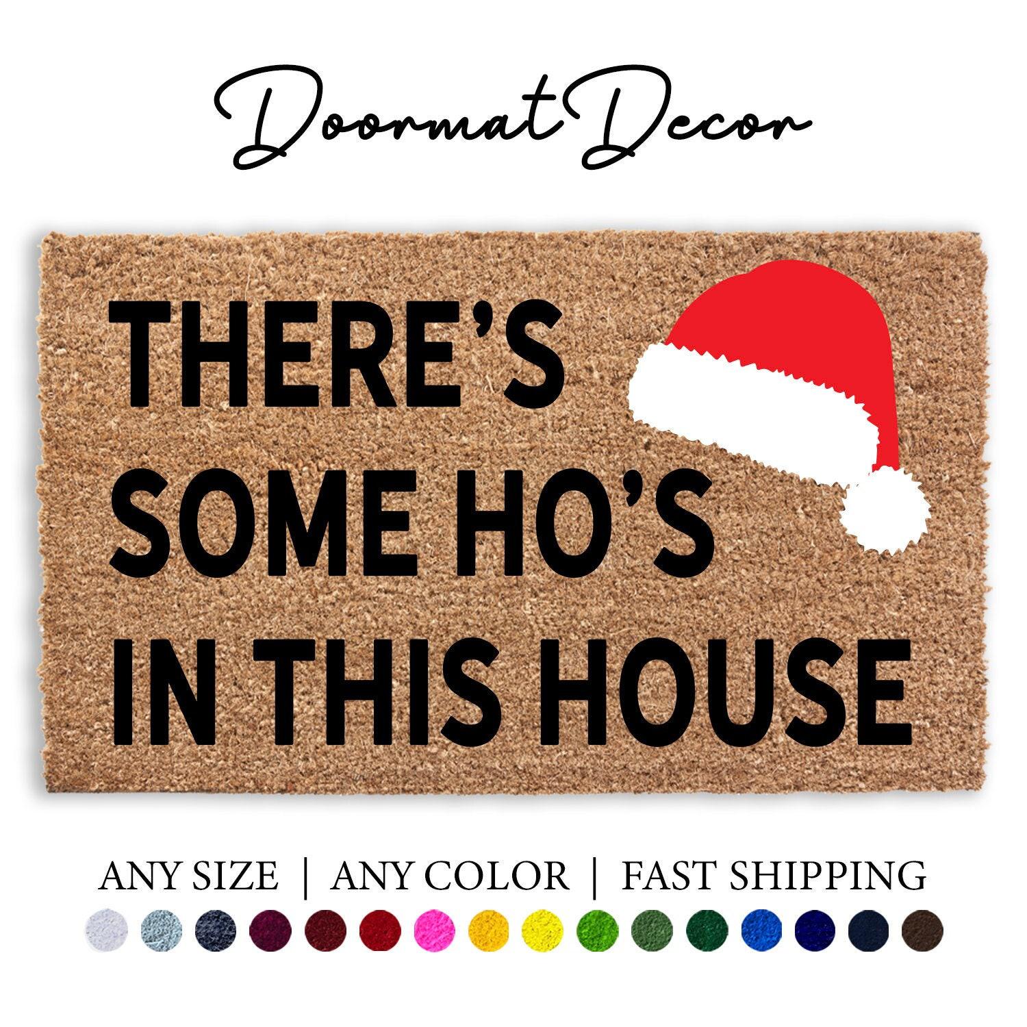 Ornement Décoratif "There's Some HOs In This House" - Humour, Neuf Avec étiquette