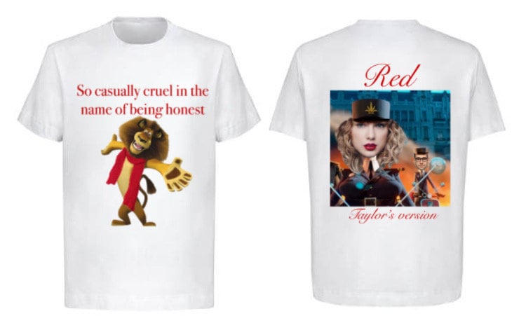 Red inspired shirt