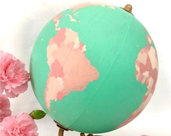 Hand Painted Globe