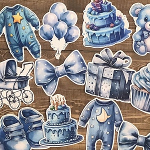 Stickers bébé indésirable, journal de bébé, autocollants de scrapbooking, autocollants bébé, kit de scrapbooking, fabrication de cartes, collage, nouveau bébé