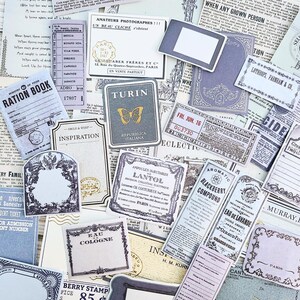 Kit de journal indésirable, kit de scrapbooking, éphémères de journal, papier pour journal intime, autocollants de scrapbooking, éphémères de scrapbooking, autocollants de journal intime, fabrication de cartes
