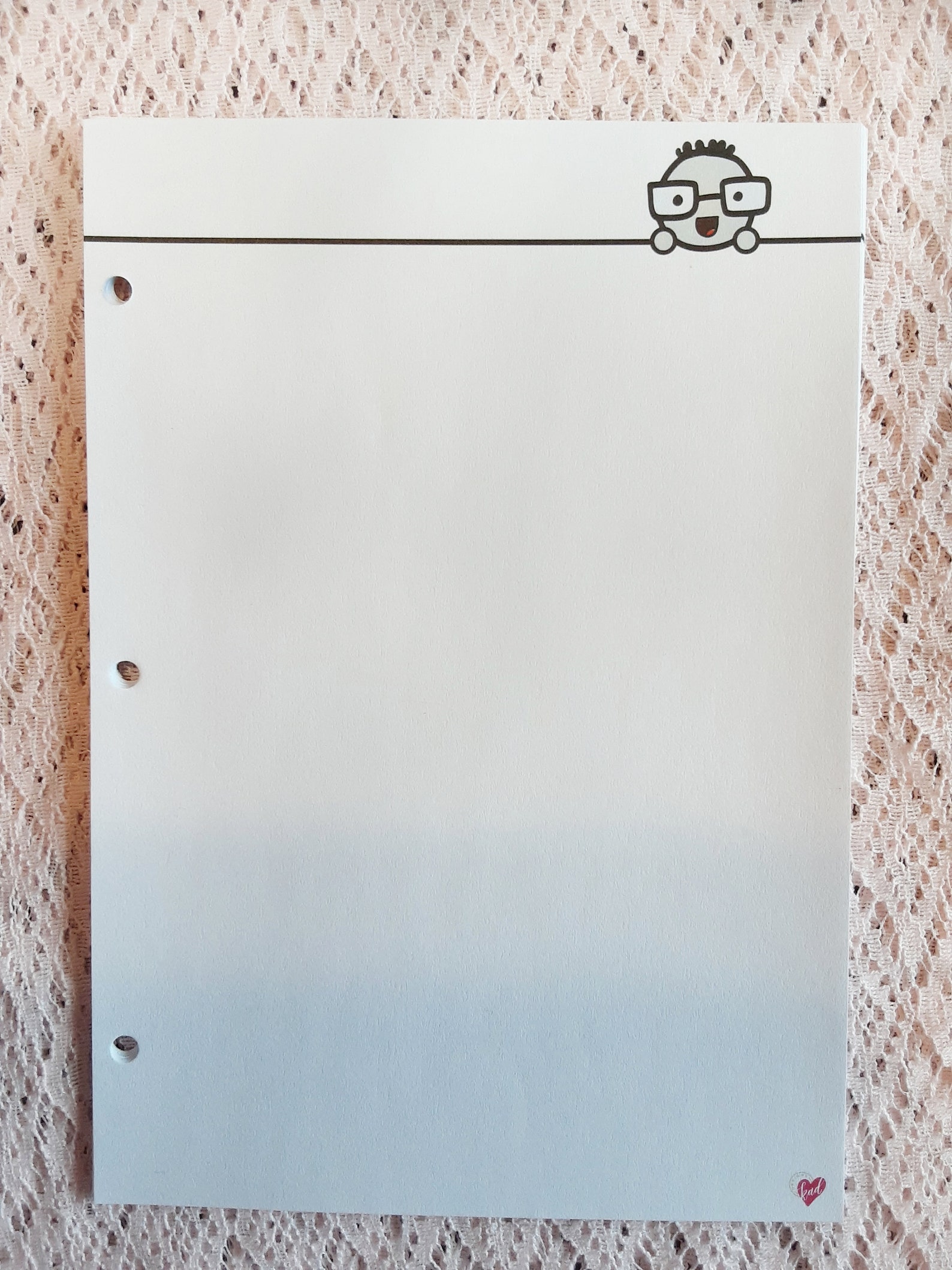 Cute binder filler paper by Darice KRISSYANNE DESIGNS. 30 Etsy