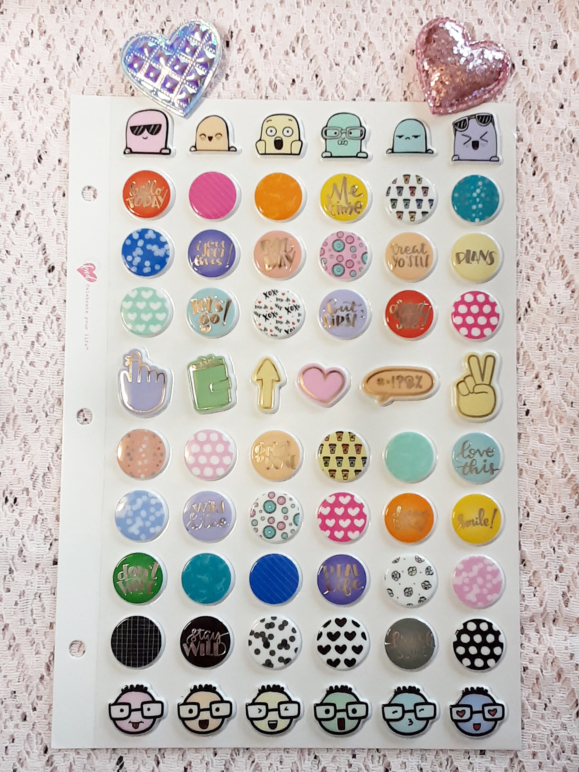 Cute Puffy Planner Stickers Stickers Bullet Journal Bujo Etsy