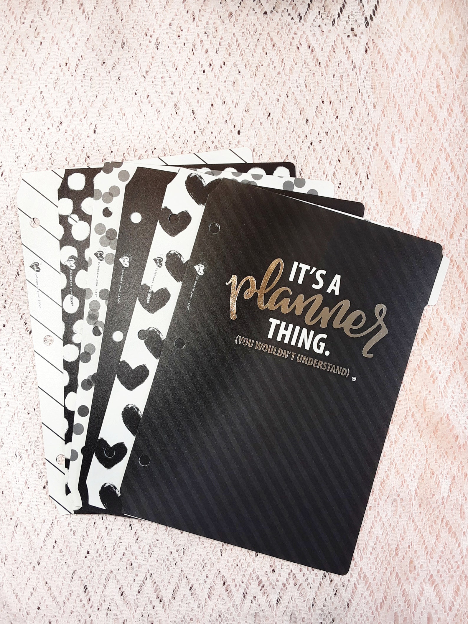 Cute binder dividers by Darice KRISSYANNE DESIGNS. Planner Etsy