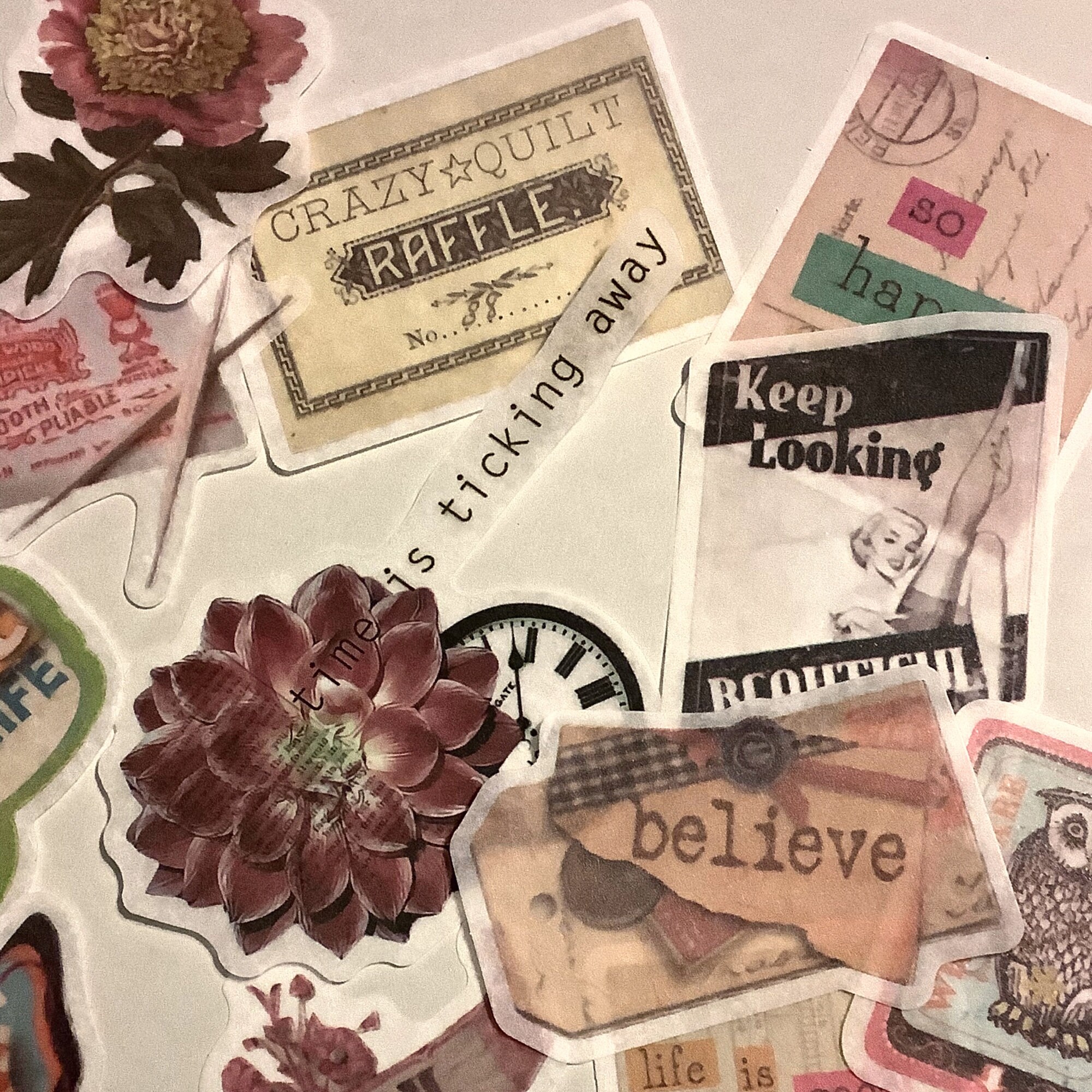 Small Talk Stickers Quote Stickers For Journaling, Vintage Scrapbook  Stickers For Art Journaling Junk Journal Planners Diy Phrase Word Stickers  Notebook Collage Album Aesthetic Embellishment - Temu Germany