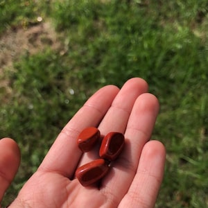 Small red Jasper tumbles | Tumbled stones | Red Jasper stones | crystals
